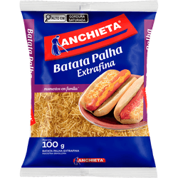 BATATA PALHA ANCHIETA 100G EXTRA FINA